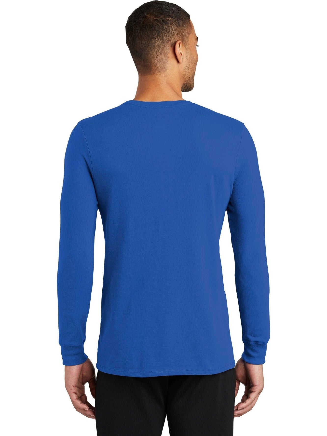 NIKE Dri-Fit Cotton/Poly Long Sleeve Tee