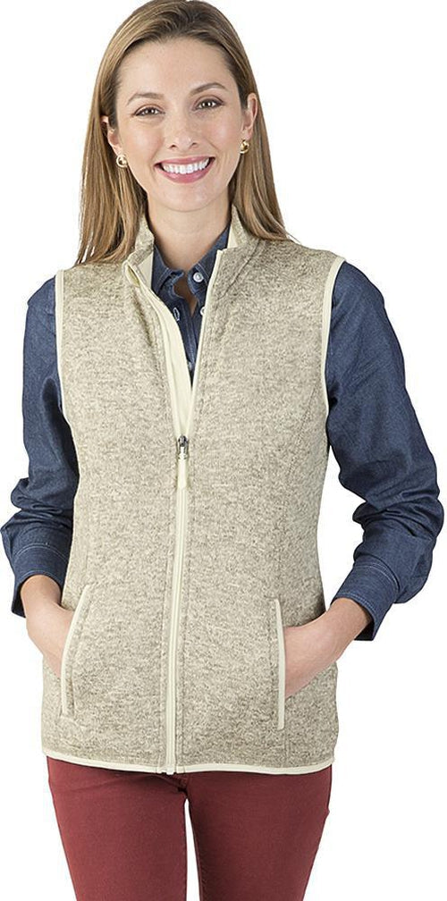 Charles River Ladies Pacific Heathered Vest