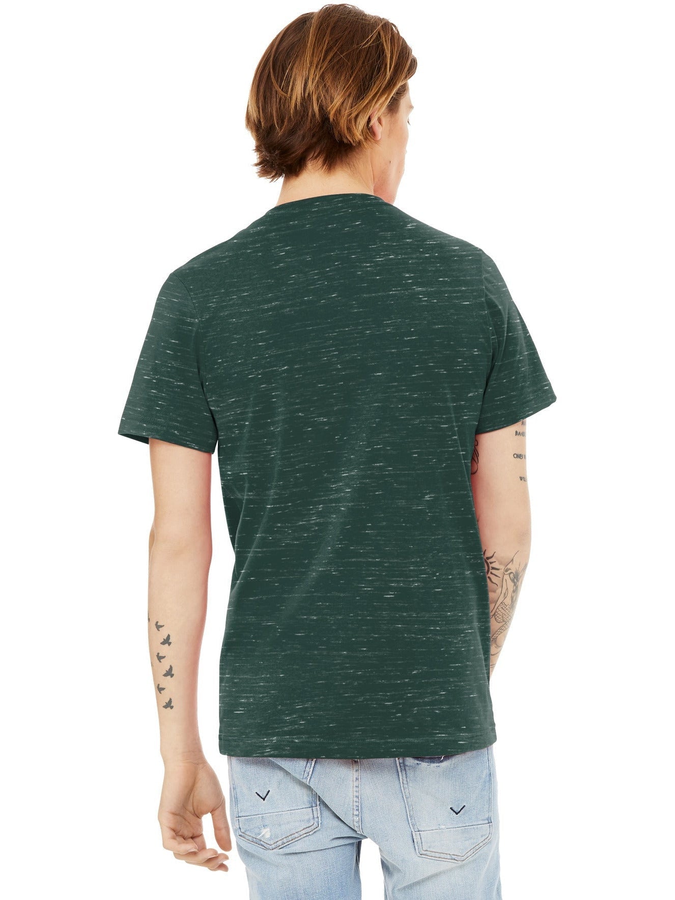 Bella+Canvas Unisex Textured Jersey V-Neck Tee