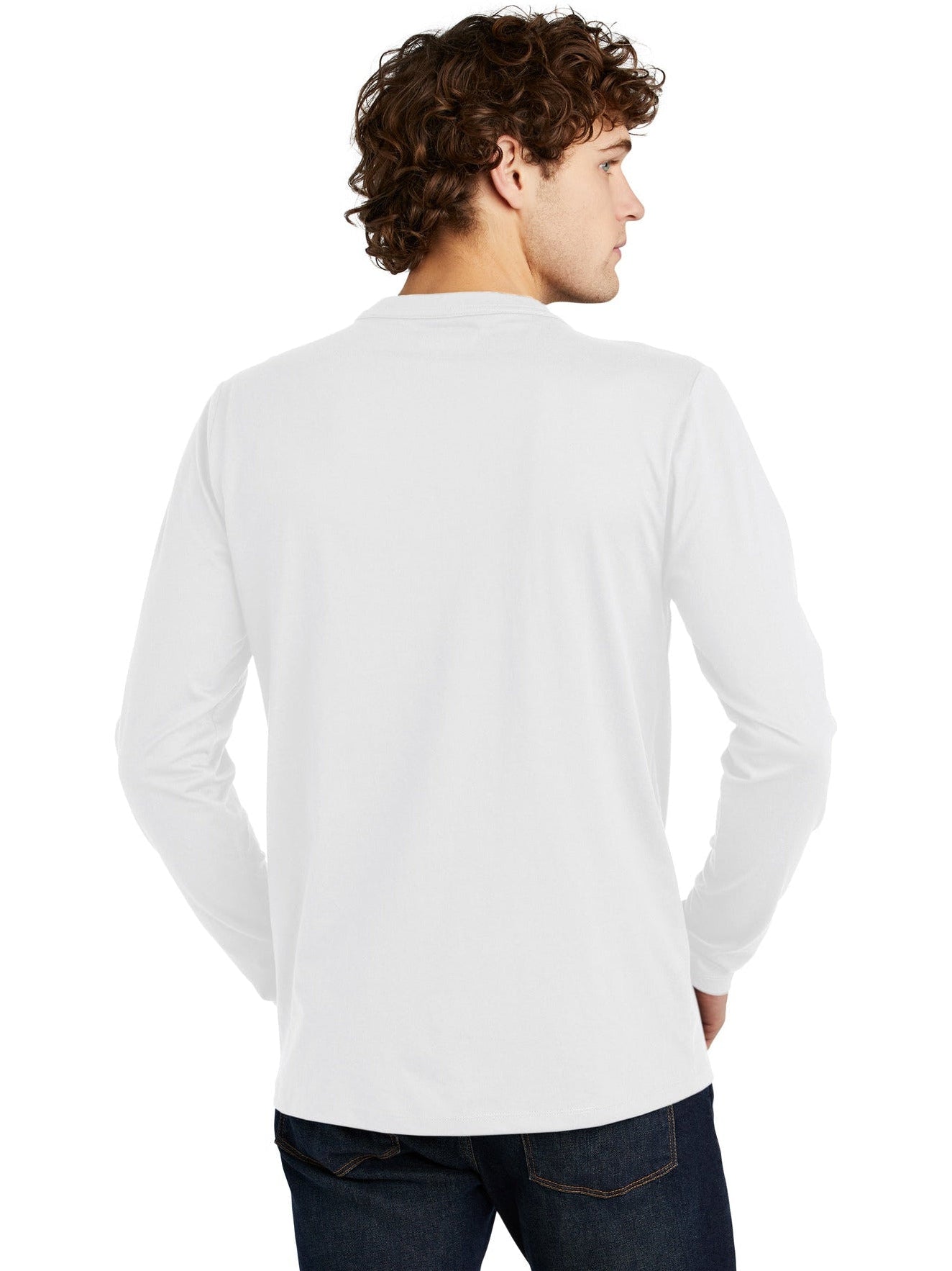 New EraHeritage Blend Long Sleeve Crew Tee