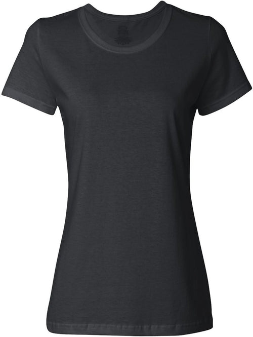 Fruit of the Loom Ladies HD Cotton V-Neck T-Shirt