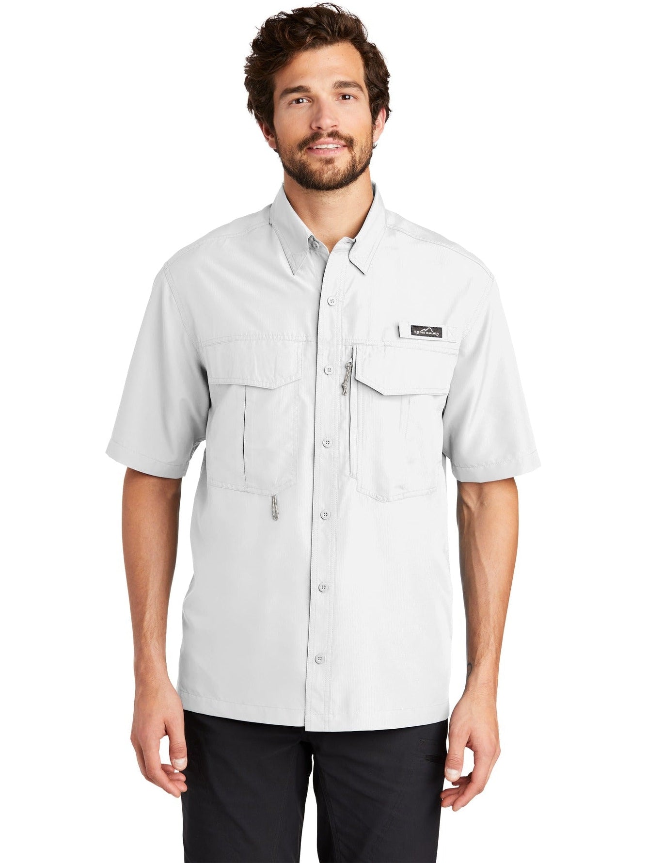 Eddie Bauer Short Sleeve Performance Fishing Shirt