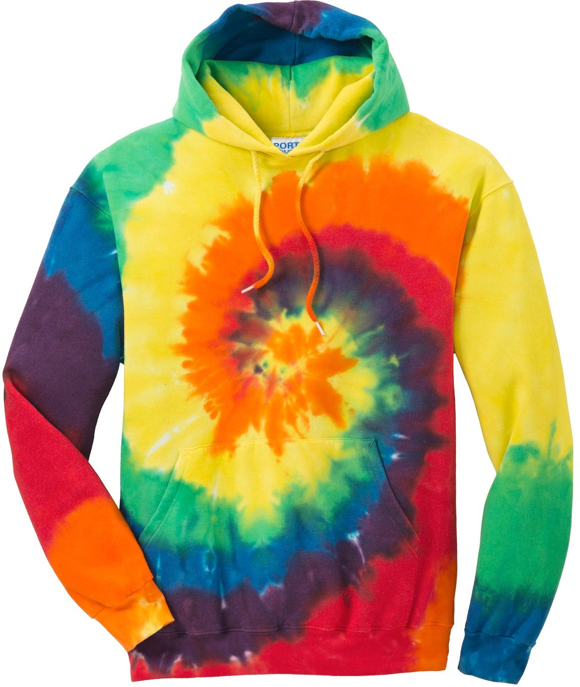 Port & Company Tie-Dye Pullover Hooded Sweatshirt