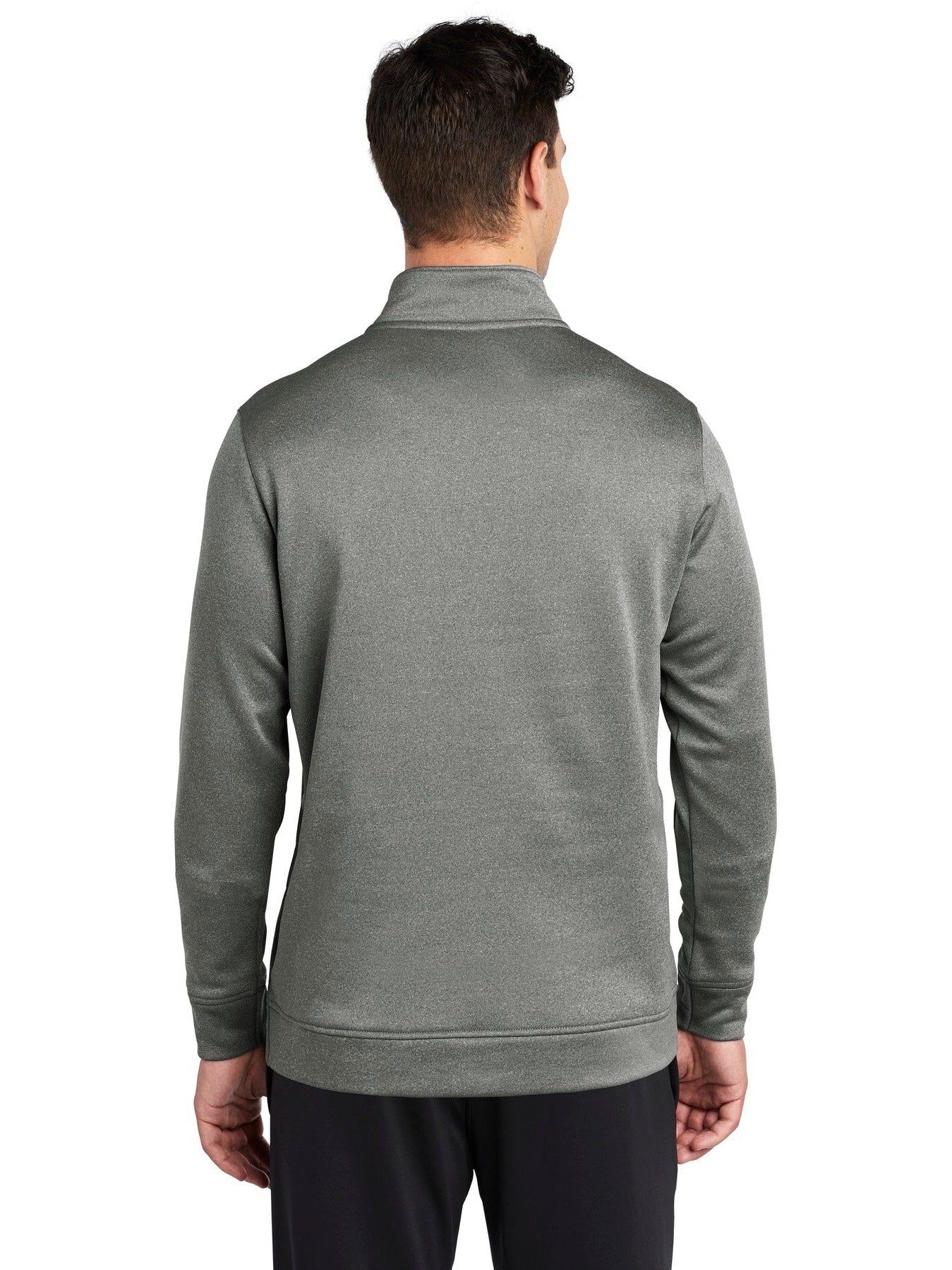 Sport-Tek Posicharge Sport-Wick Heather Fleece 1/4-Zip Pullover