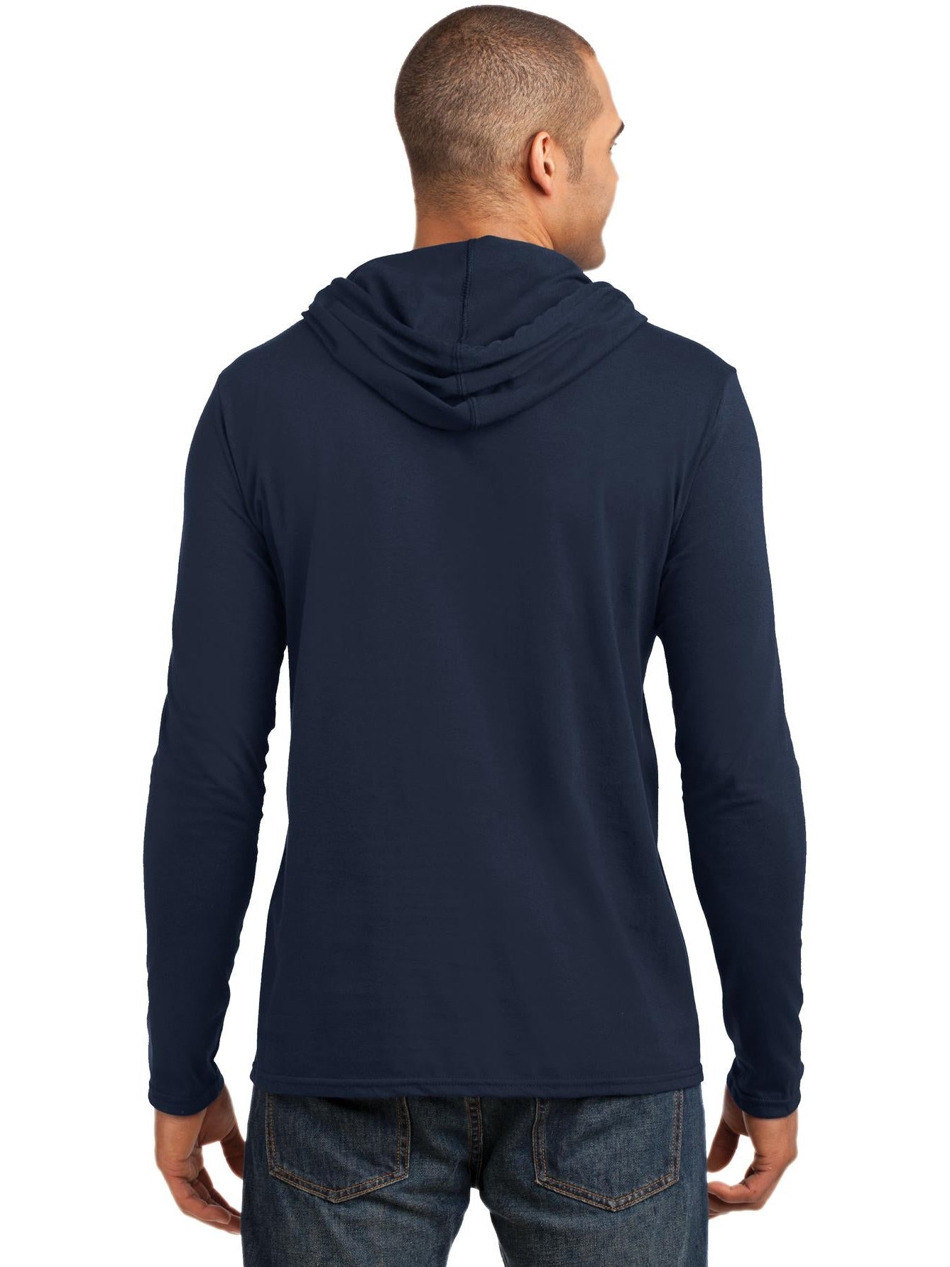 Gildan100% Combed Ring Spun Cotton Long Sleeve Hooded T-Shirt