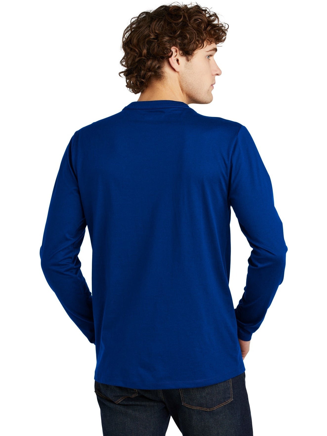 New EraHeritage Blend Long Sleeve Crew Tee