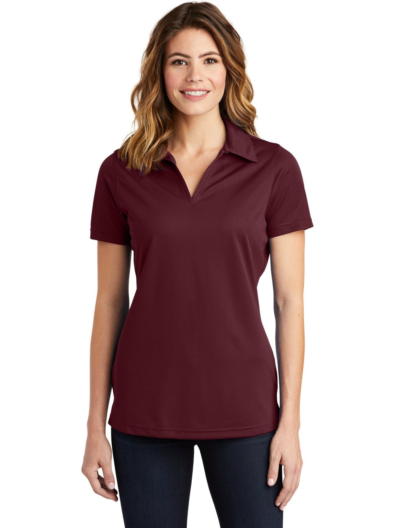 Sport-TekLadies PosiChargeActive Textured Polo