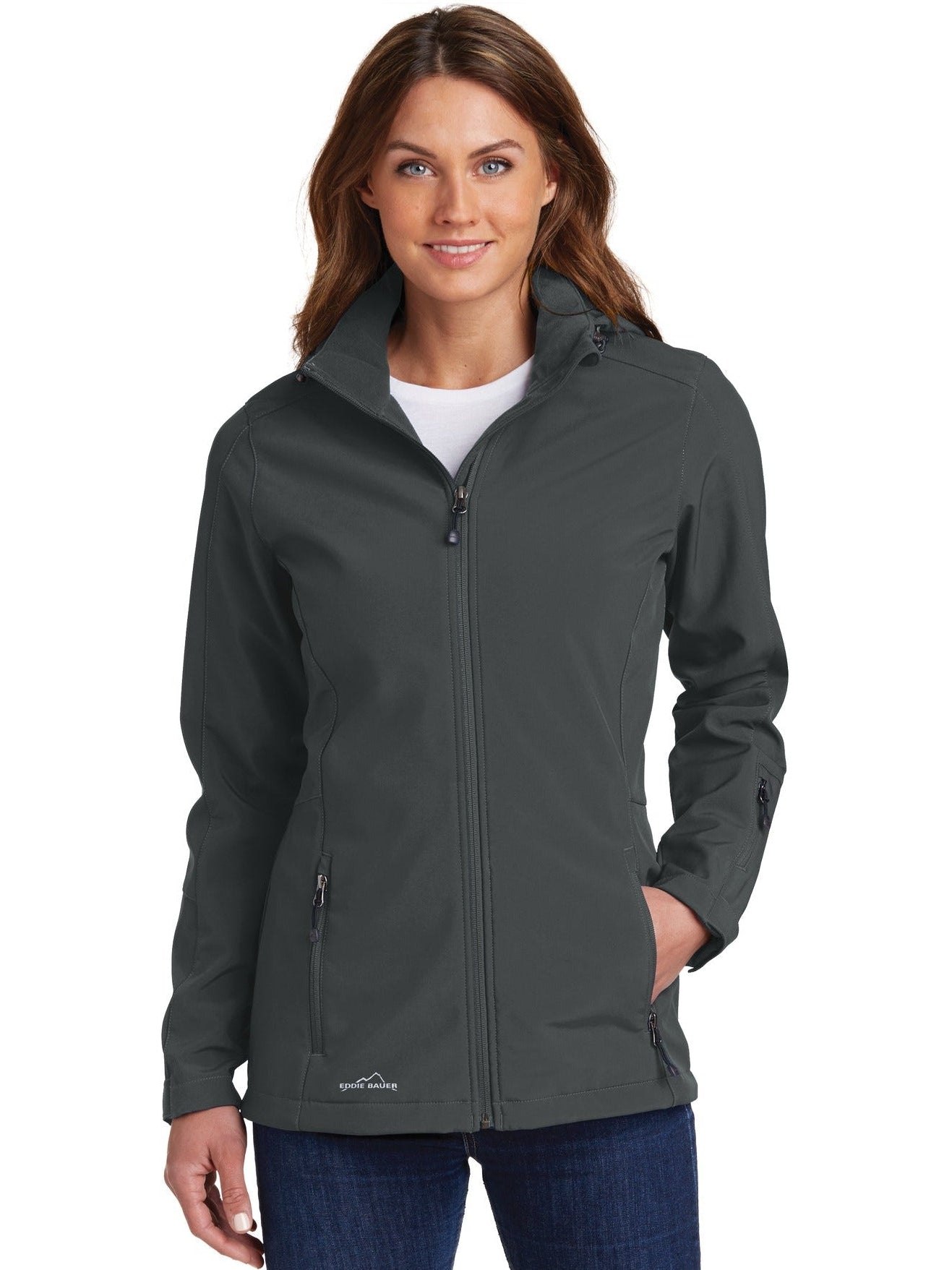 Eddie BauerLadies Hooded Soft Shell Parka
