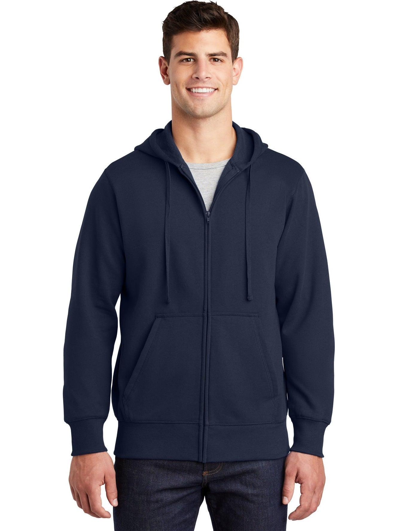 Sport-Tek Full-Zip Hooded Sweatshirt