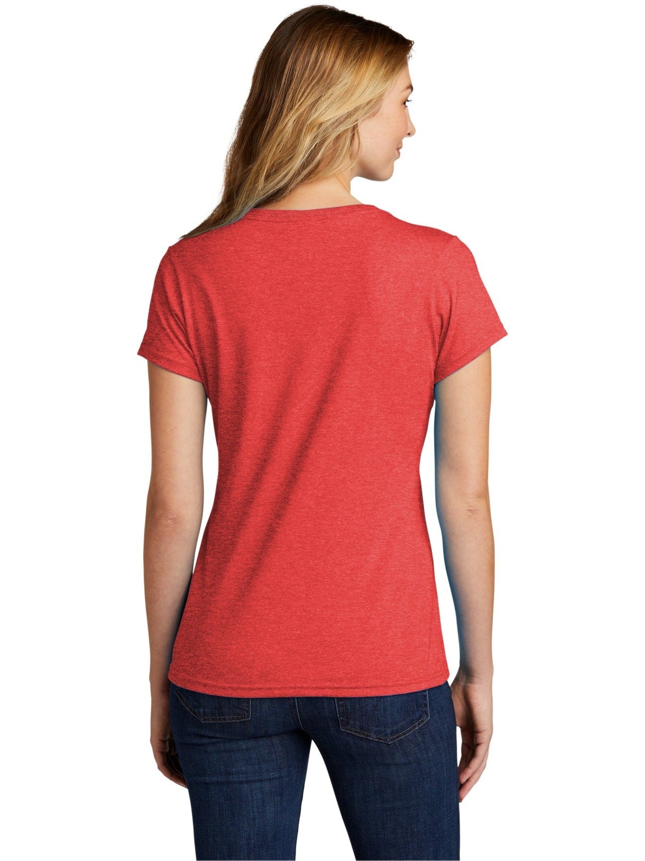 Port & Company Ladies Tri-Blend V-Neck Tee