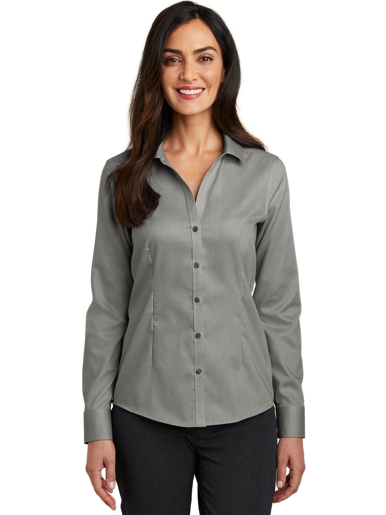 Red House Ladies Pinpoint Oxford Non-Iron Shirt