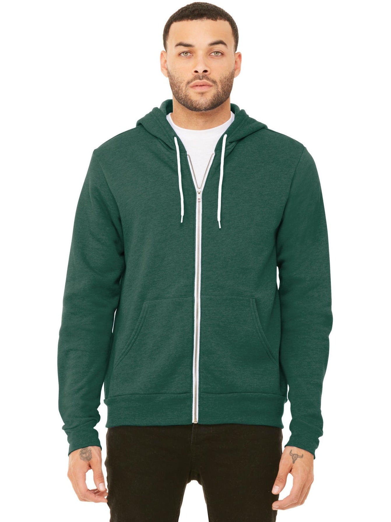 Bella+CanvasSponge Fleece Full-Zip Hoodie