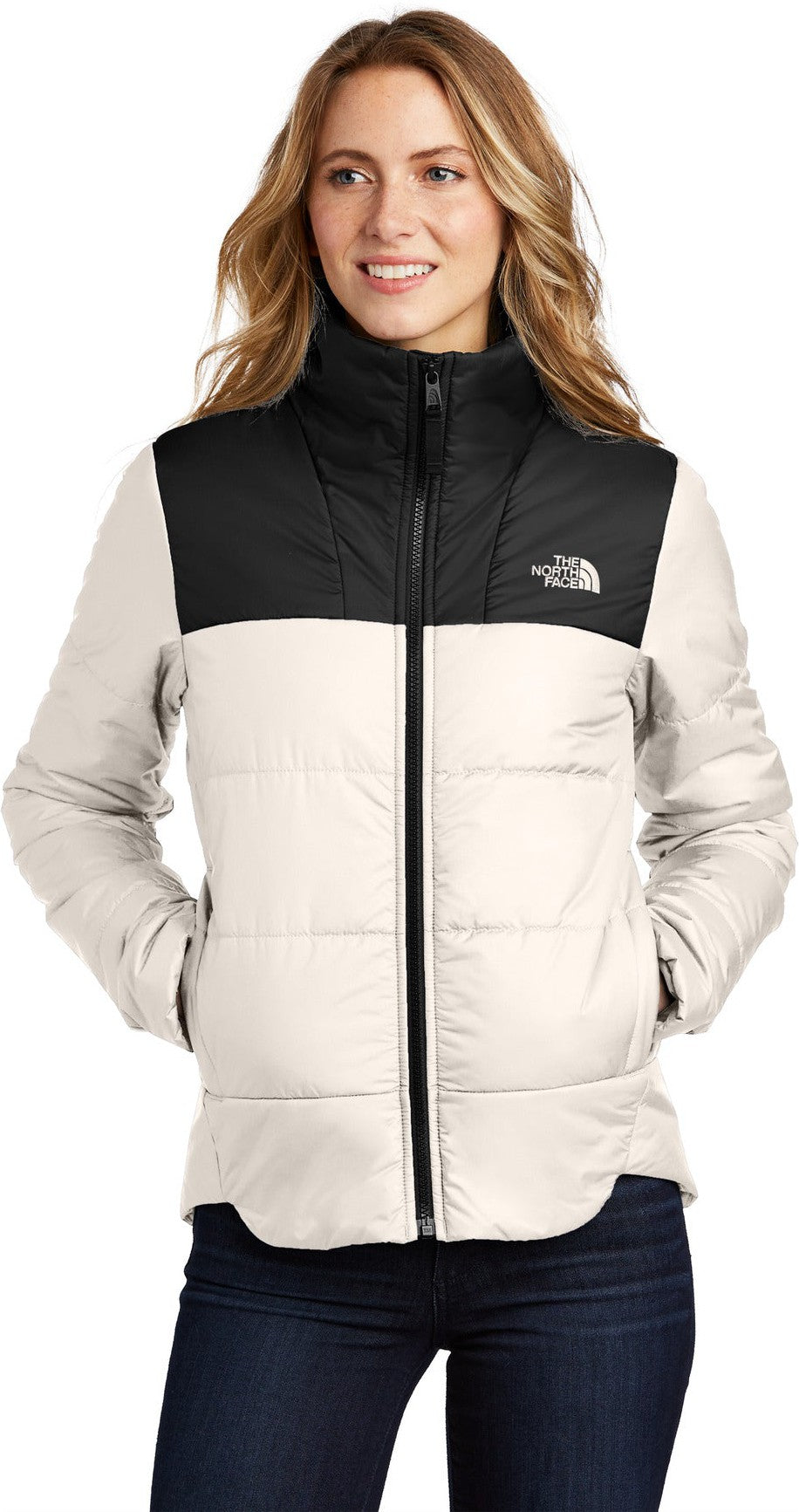 The North Face Ladies Chest Logo Everyday Insulated Jacket
