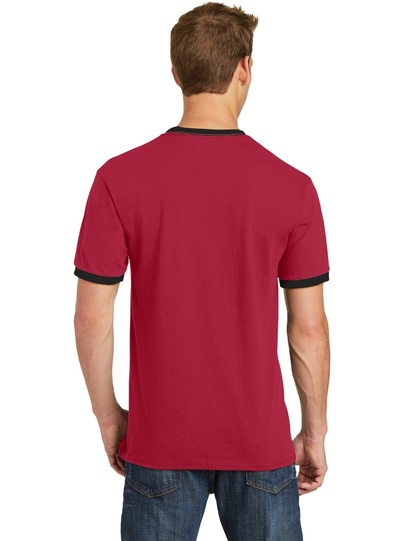 Port & Company Core Cotton Ringer Tee