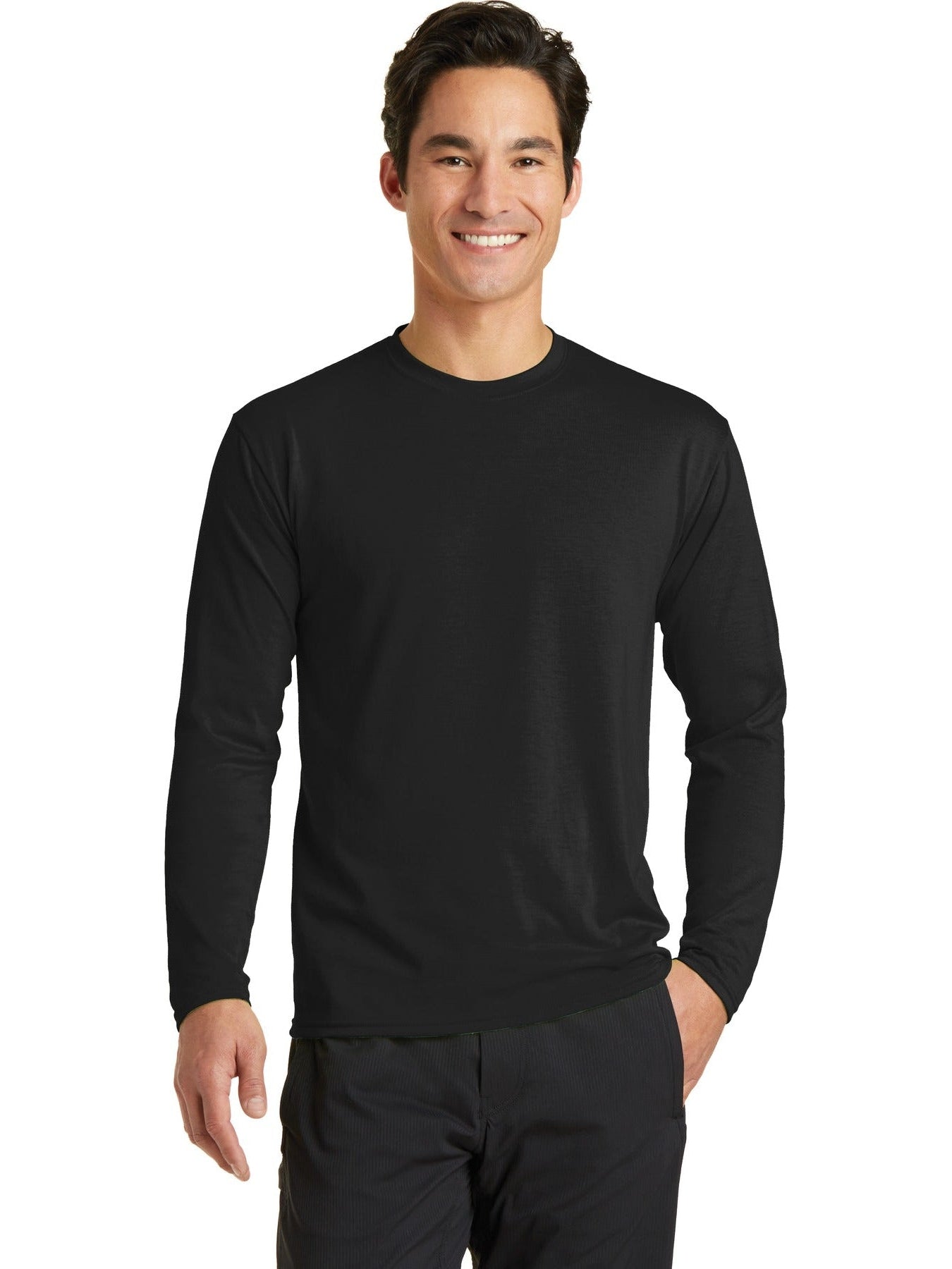 Port & Company Long Sleeve Performance Blend Tee