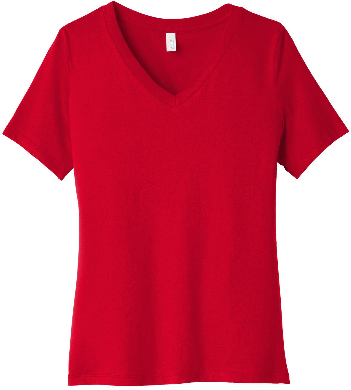 Bella+CanvasLadies Relaxed Jersey Short Sleeve V-Neck Tee