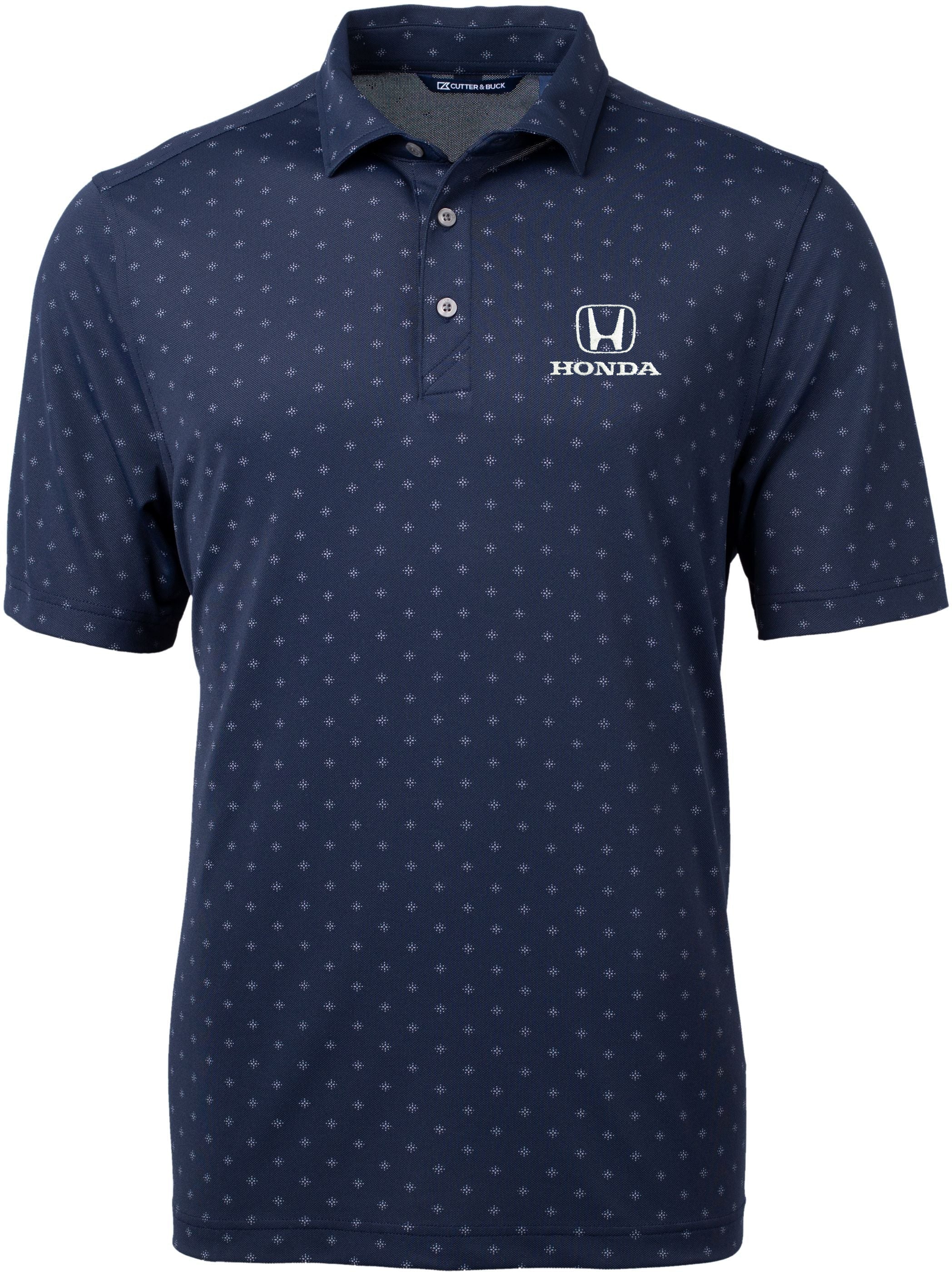 Cutter & Buck Virtue Eco Pique Tile Print Polo