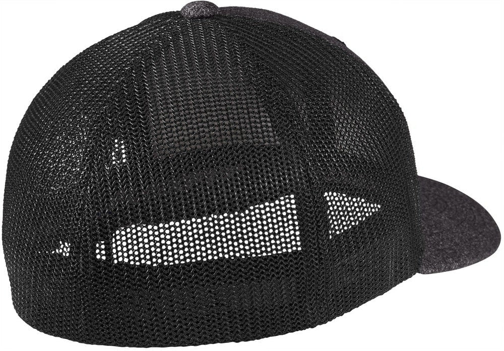 Port Authority Flexfit Melange Mesh Back Trucker Cap