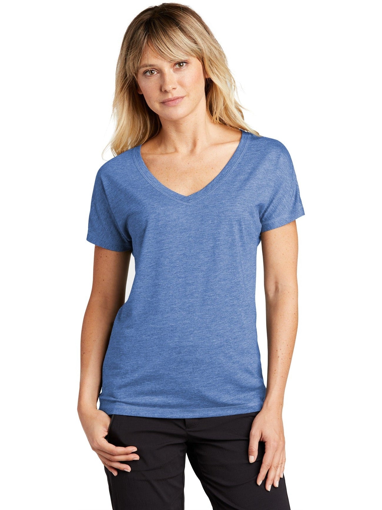 Sport-Tek Ladies Posicharge Tri-Blend Wicking Dolman Tee