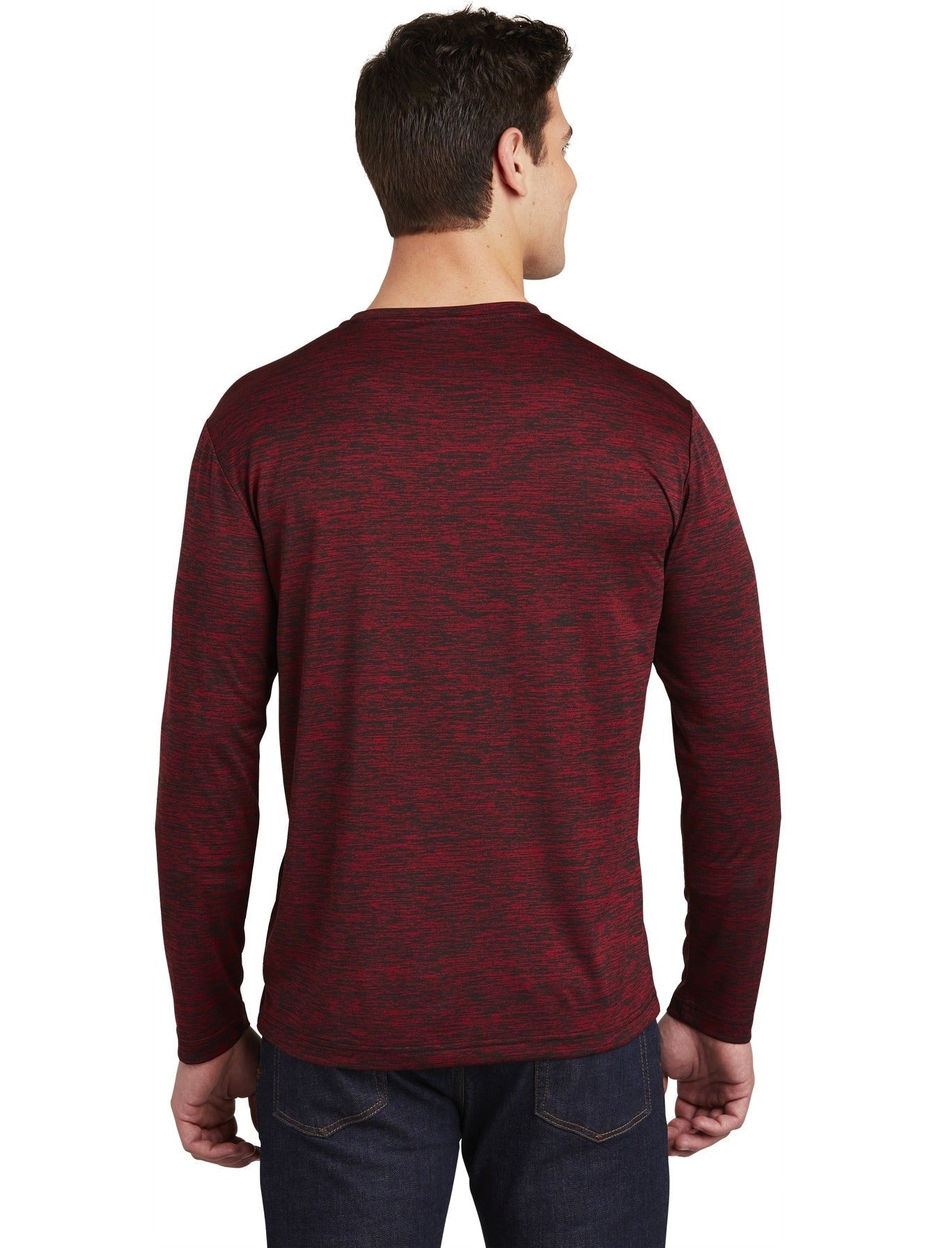 Sport-Tek Posicharge Long Sleeve Electric Heather Tee