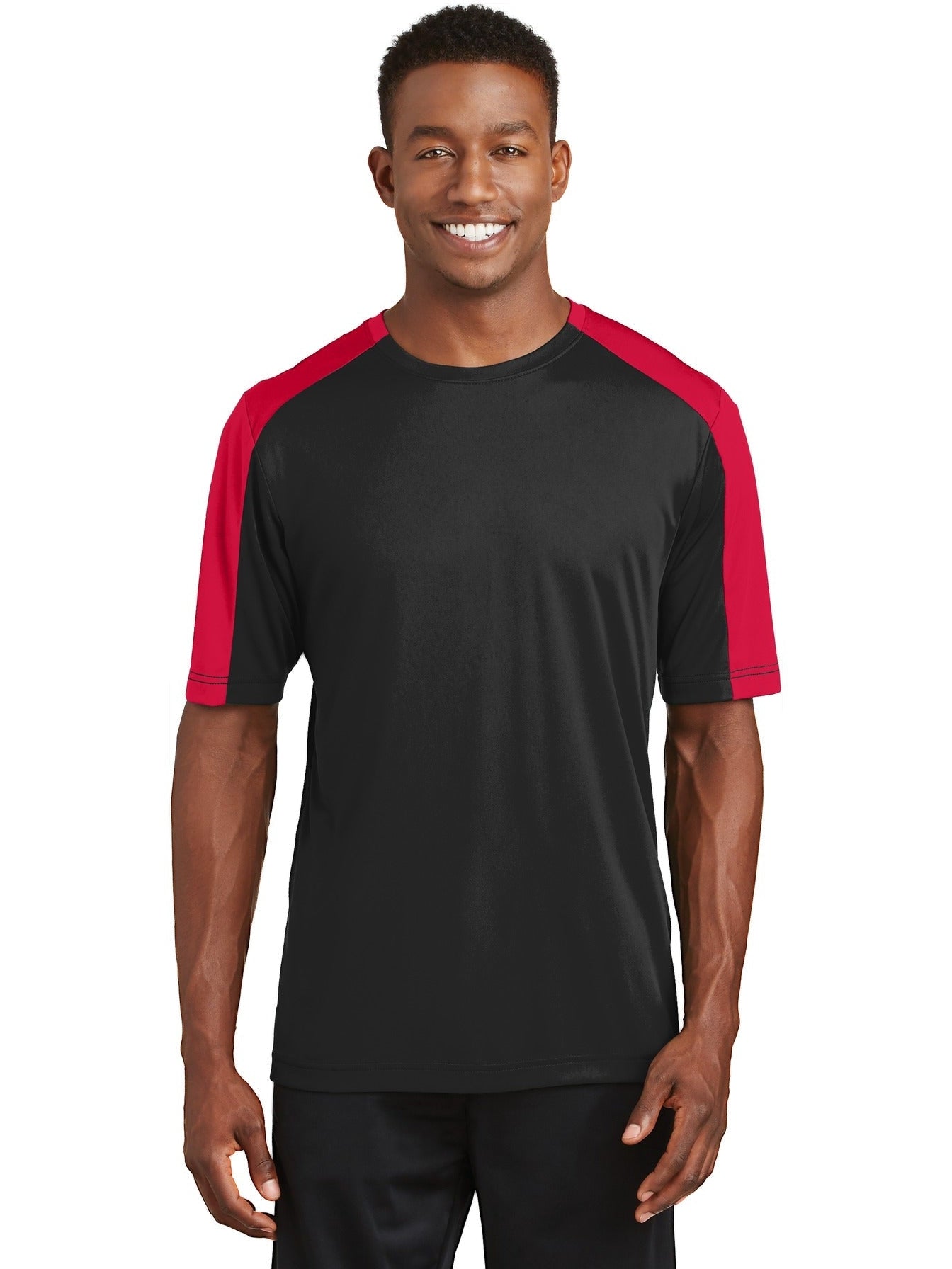 Sport-Tek Posicharge Competitor Sleeve-Blocked Tee