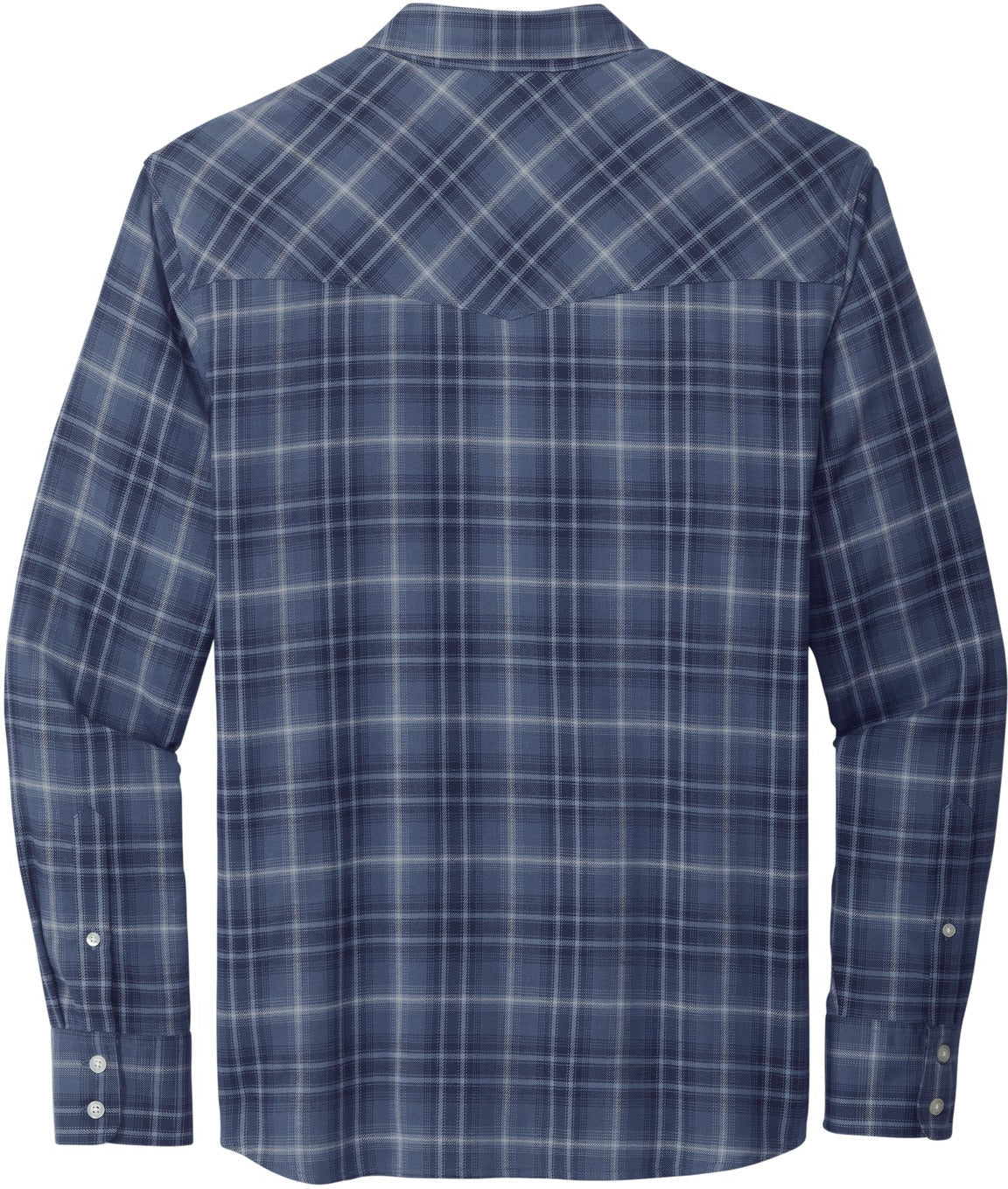 Port AuthorityLong Sleeve Ombre Plaid Shirt