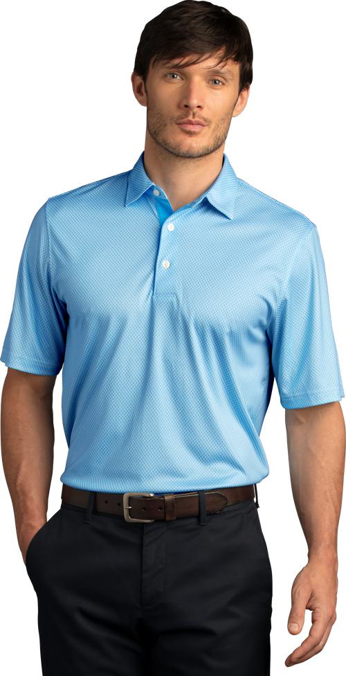 Greg Norman Play Dry ML75 Foulard Print Polo