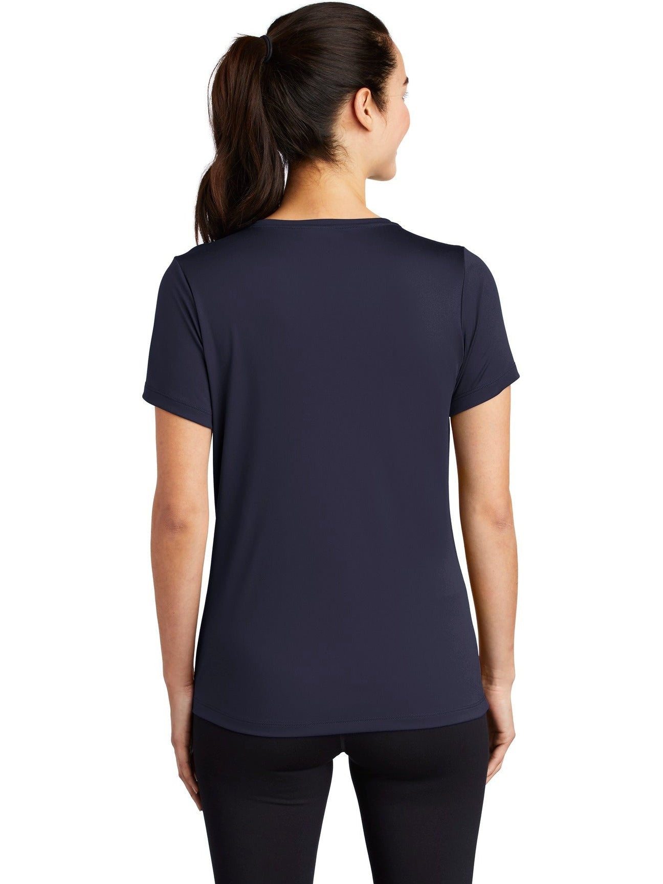 Sport-Tek Ladies Posi-Uv Pro Scoop Neck Tee