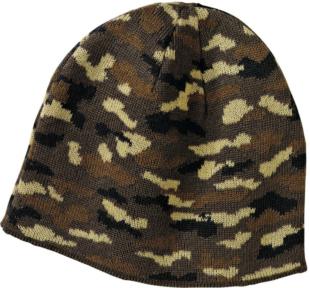 Port & Company Camo Beanie Cap