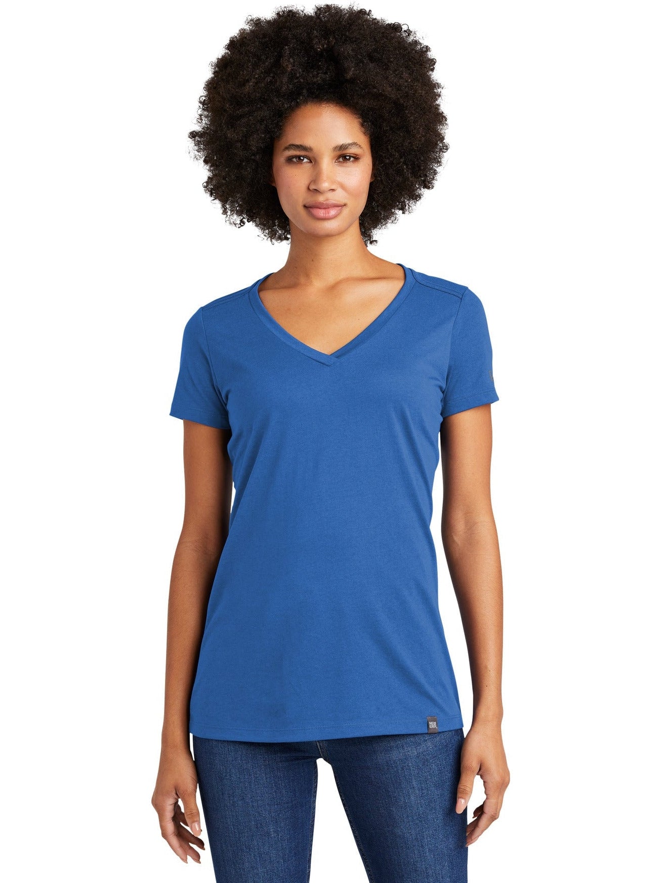 New EraLadies Heritage Blend V-Neck Tee