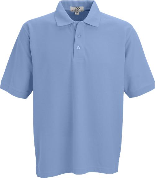 Vantage Soft-Blend Double-Tuck Pique Polo