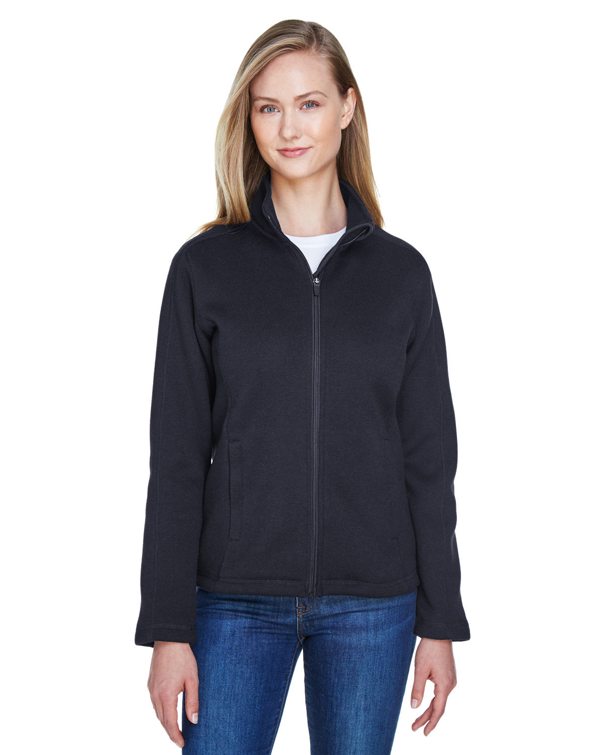 Devon & Jones Ladies Bristol Full-Zip Sweater Fleece Jacket