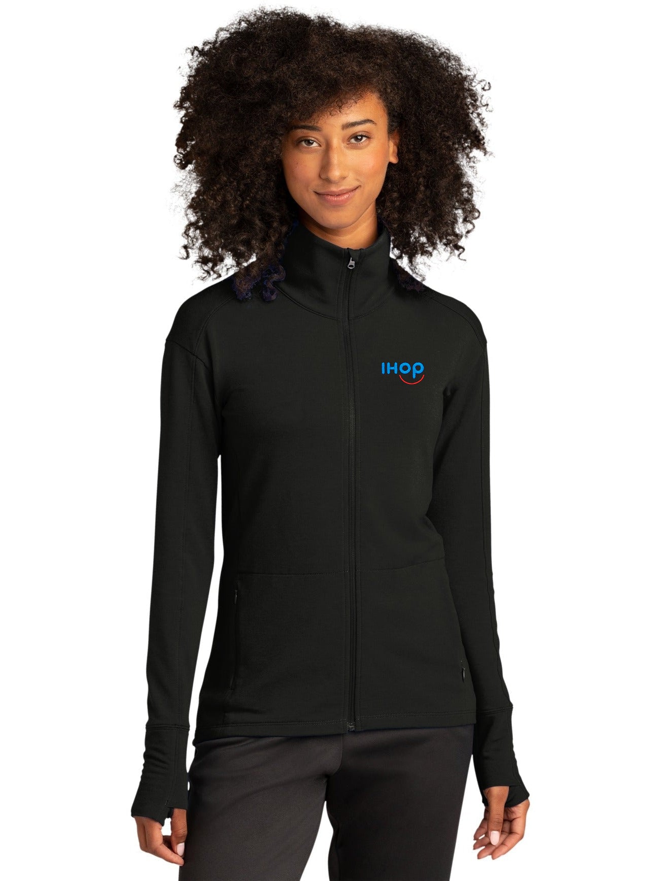 Sport-Tek Ladies Sport-Wick Flex Fleece Full-Zip