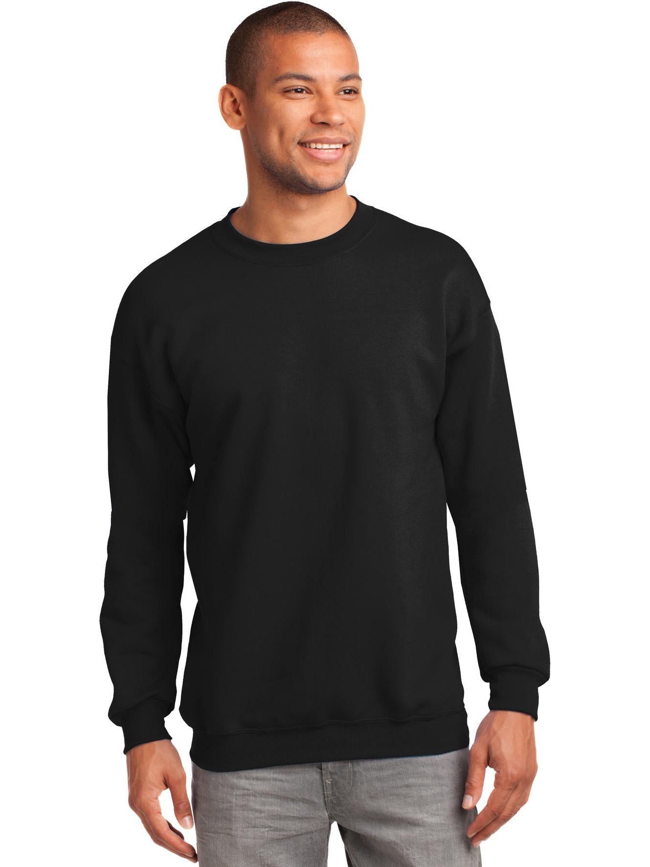 Port & Company Tall Essential Fleece Crewneck Sweatshirt