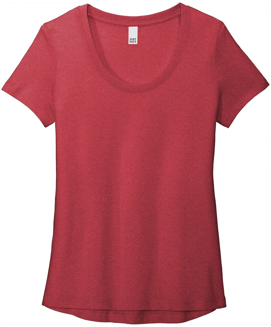 District Ladies Flex Scoop Neck Tee