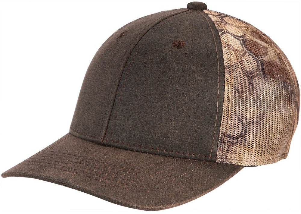 Port Authority Pigment Print Camouflage Mesh Back Cap