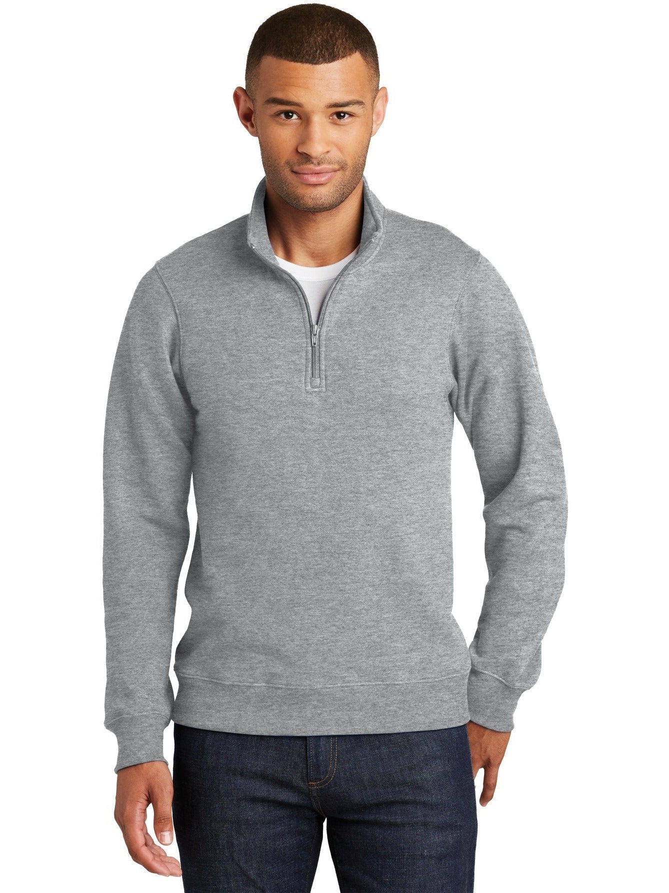 Port & Company Fan Favorite Fleece 1/4-Zip Pullover Sweatshirt