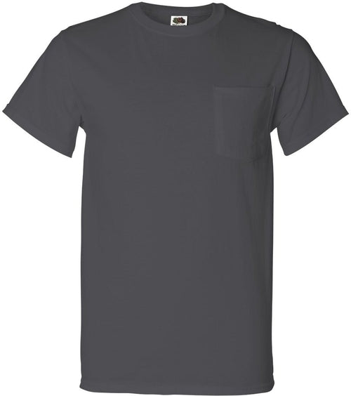 Fruit of the Loom HD Cotton Pocket T-Shirt