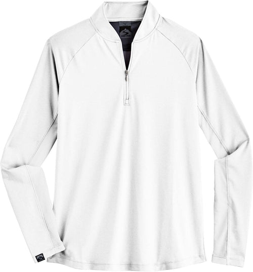 Storm Creek Ladies Upstart Long Sleeve Collarless Zip Polo