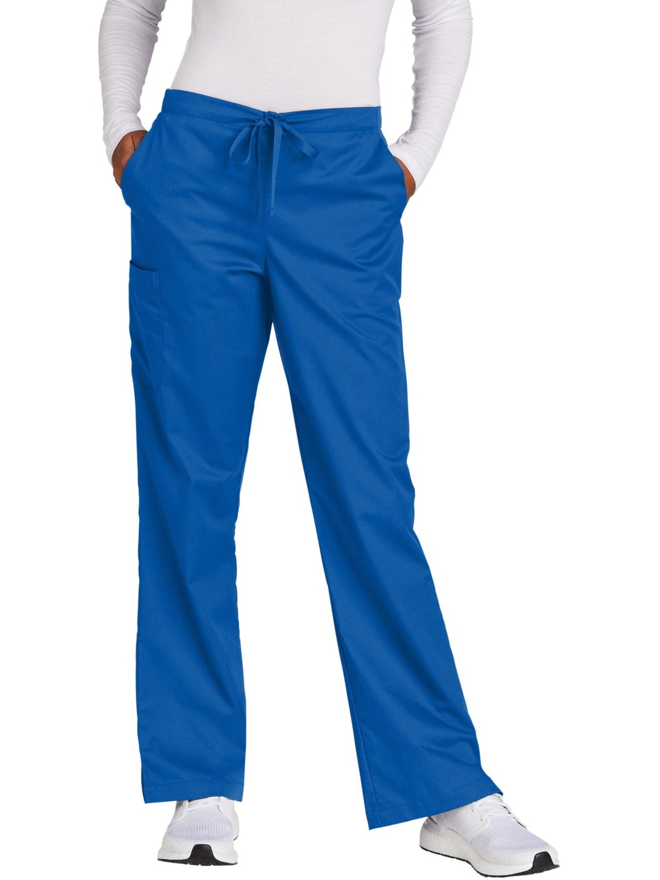 WonderWink Ladies WorkFlex Flare Leg Cargo Pant - SOLD BLANK