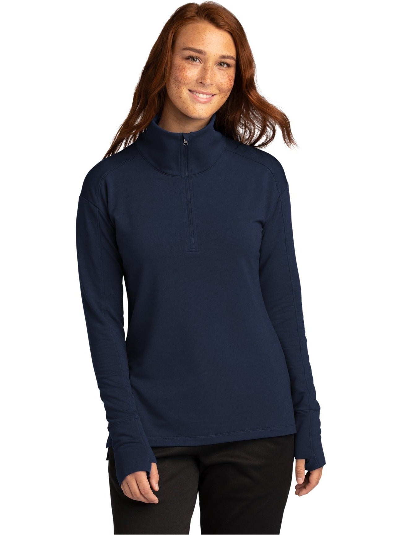 Sport-Tek Ladies Sport-Wick Flex Fleece 1/4-Zip
