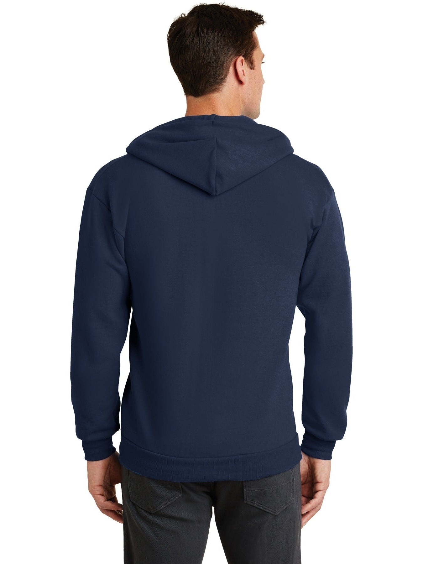 Port & Company Core Fleece Full-Zip Hooded Sweatshirt