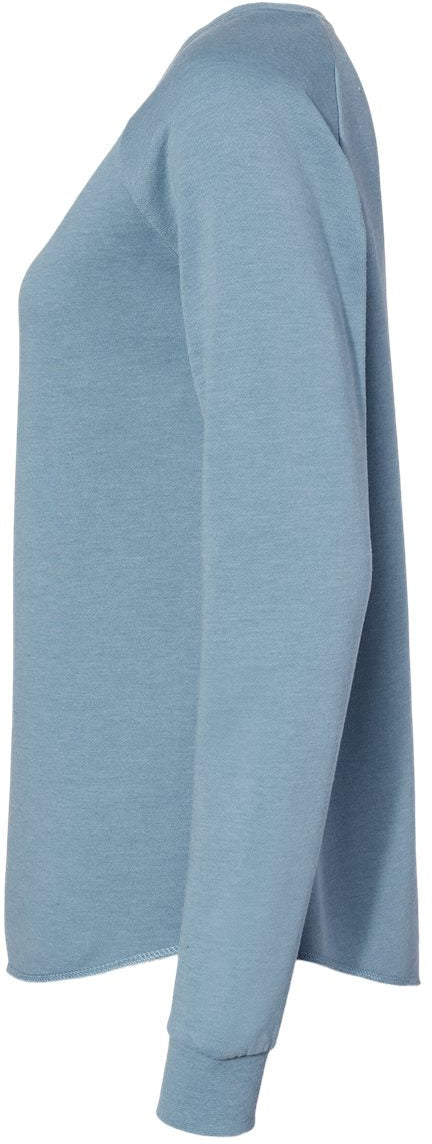 OUTLET-Independent Trading Co. Ladies California Wave Wash Crewneck Sweatshirt