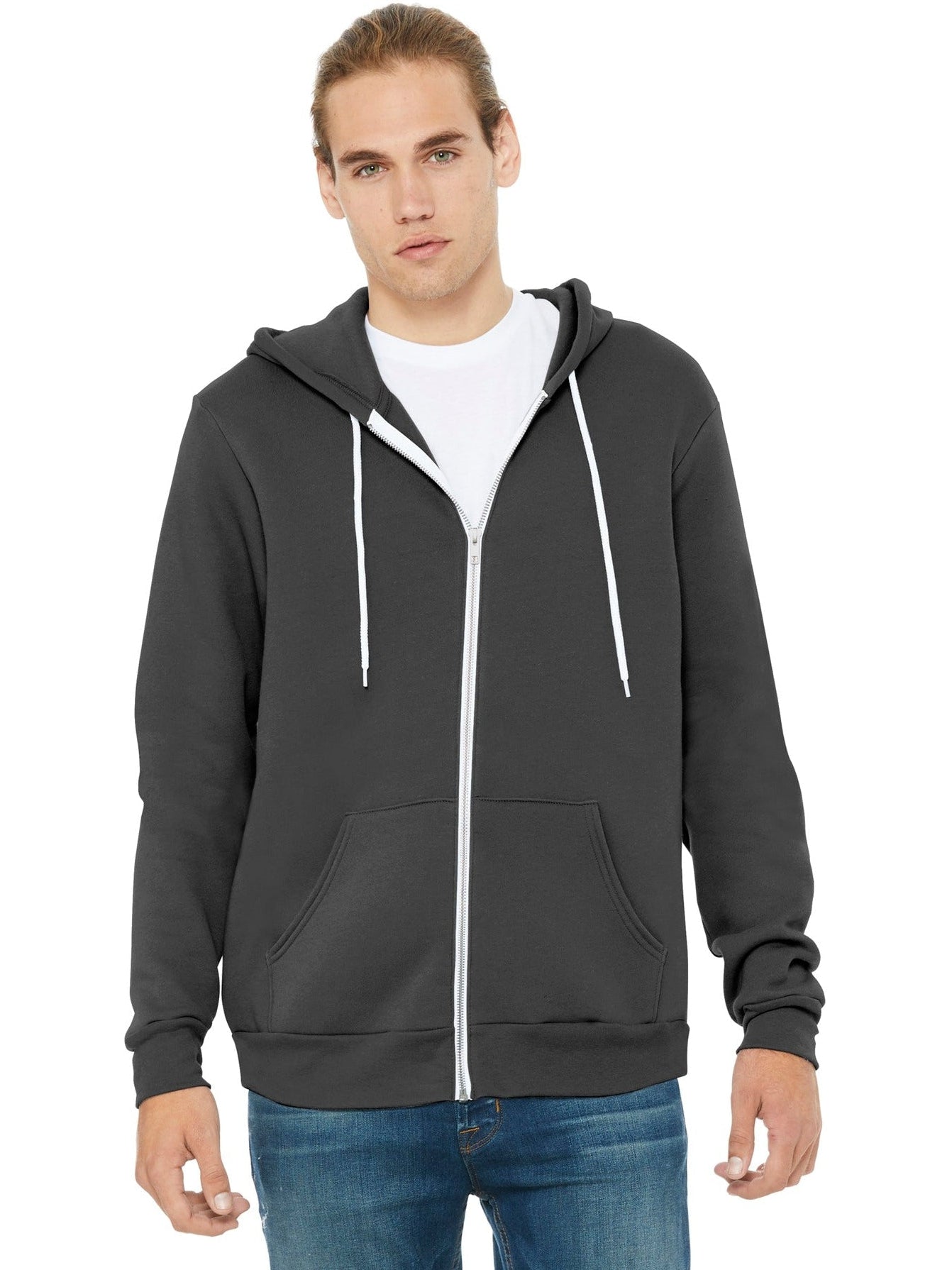 Bella+CanvasSponge Fleece Full-Zip Hoodie