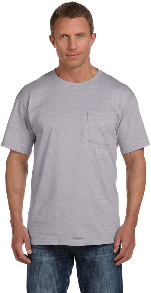 Fruit of the Loom HD Cotton Pocket T-Shirt