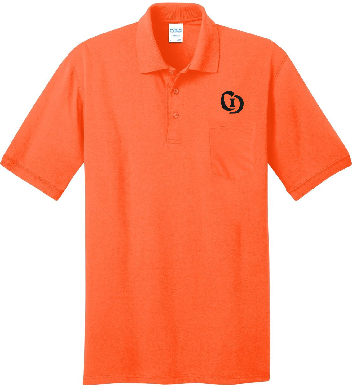 OUTLET-Port & CompanyCore Blend Jersey Knit Pocket Polo