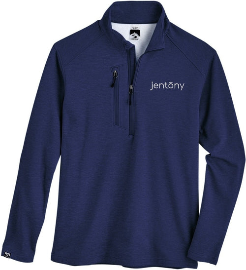 Storm Creek Commander  Long Sleeve 1/4 Zip Twill Fleece Pullover