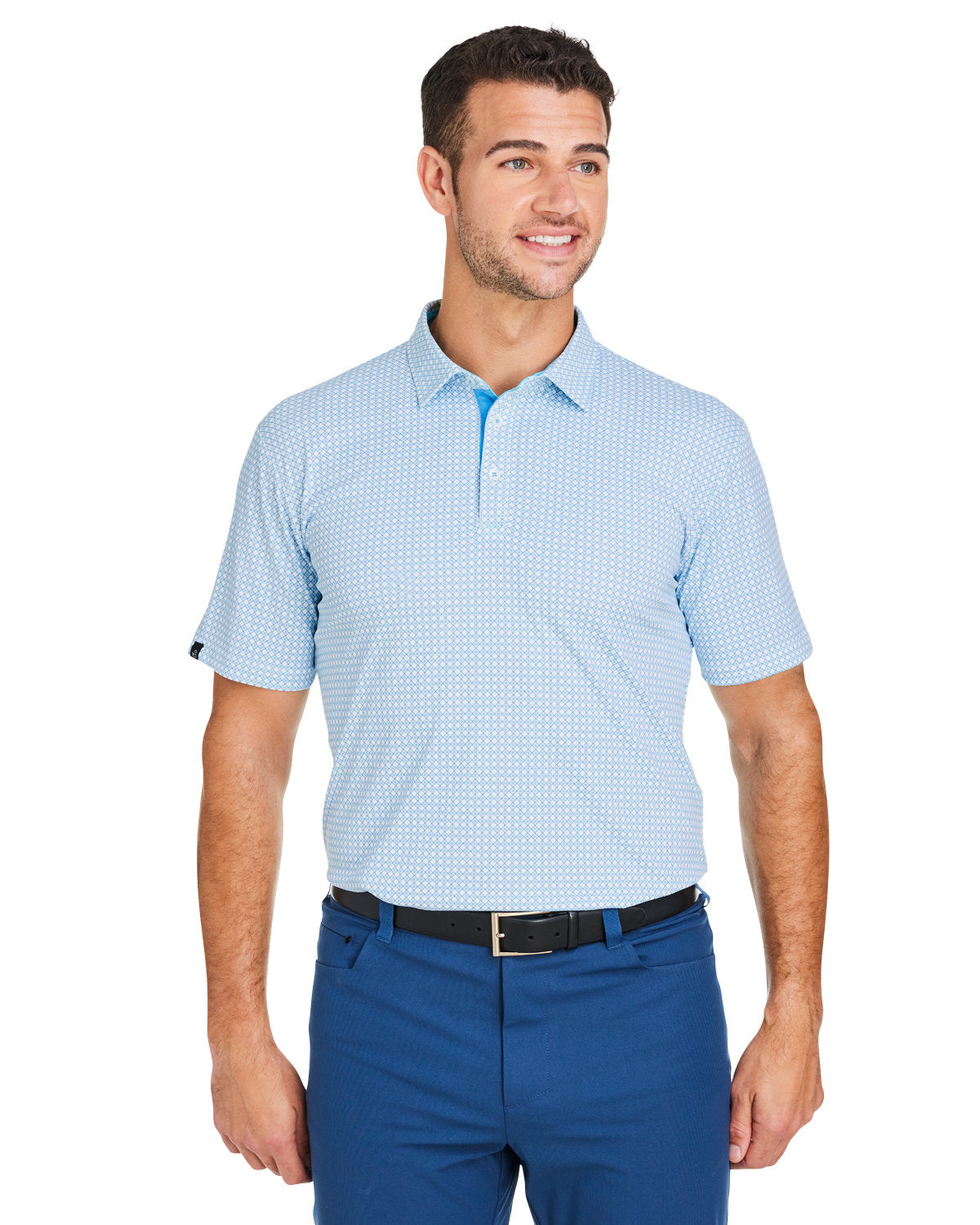 Swannies Golf Tanner Printed Polo