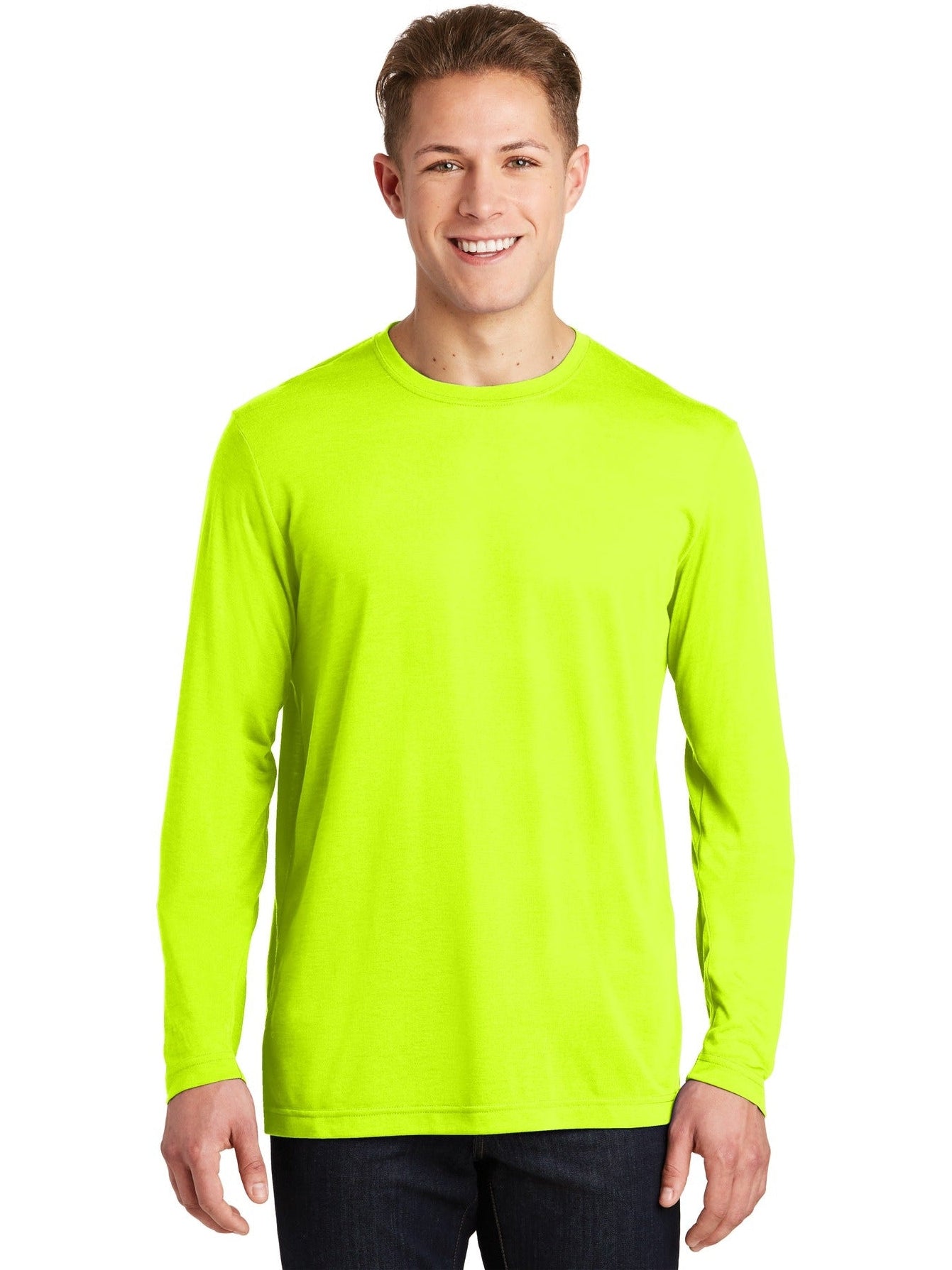 Sport-Tek Long Sleeve Posicharge Competitor Cotton Touch Tee