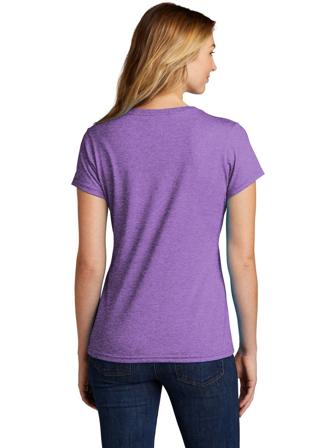 Port & Company Ladies Tri-Blend V-Neck Tee